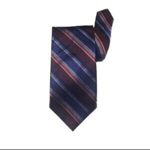 Bruno Piatelli Men’s Roma Handmade Silk Tie Blue OS